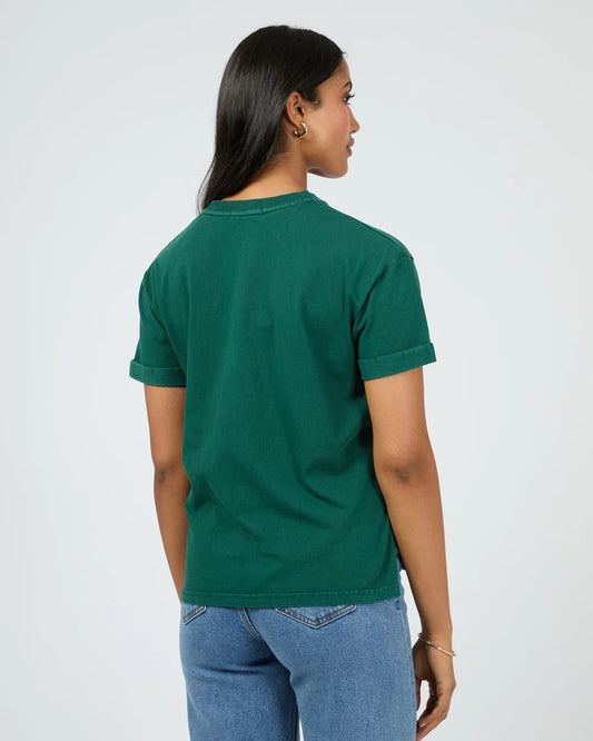 All About Eve AAE Washed Tee - Forest Green