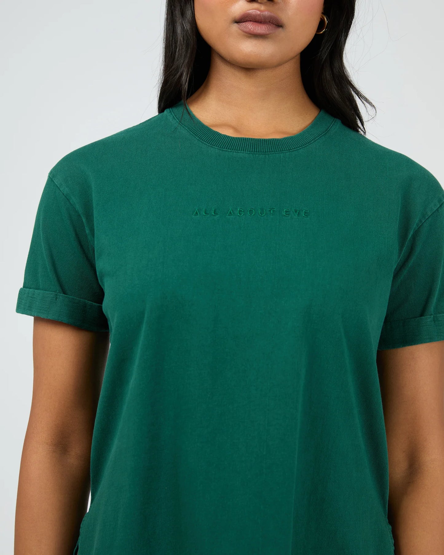 All About Eve AAE Washed Tee - Forest Green