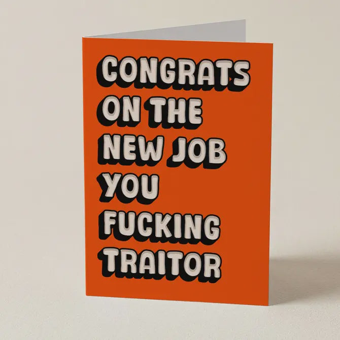 Yeah Noted Card - Congrats on the New Job
