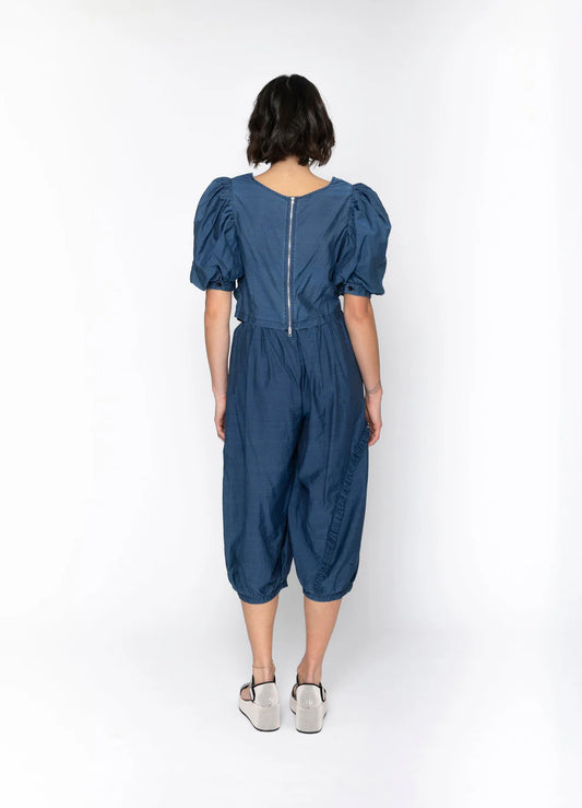 Blacklist Annie Top - Denim Blue