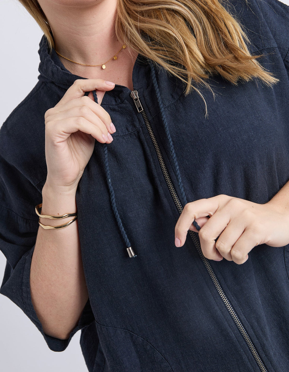 Elm Saltair Lightweight Jacket - Navy