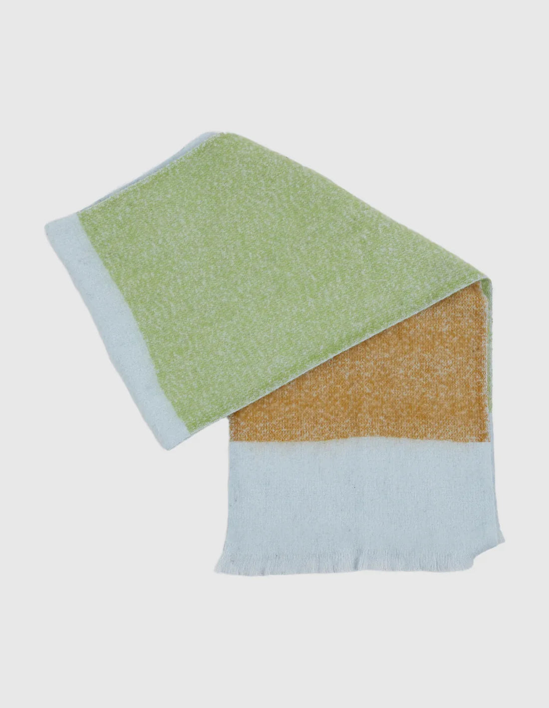 Elm Pasture Scarf - Green/Grey/Cream