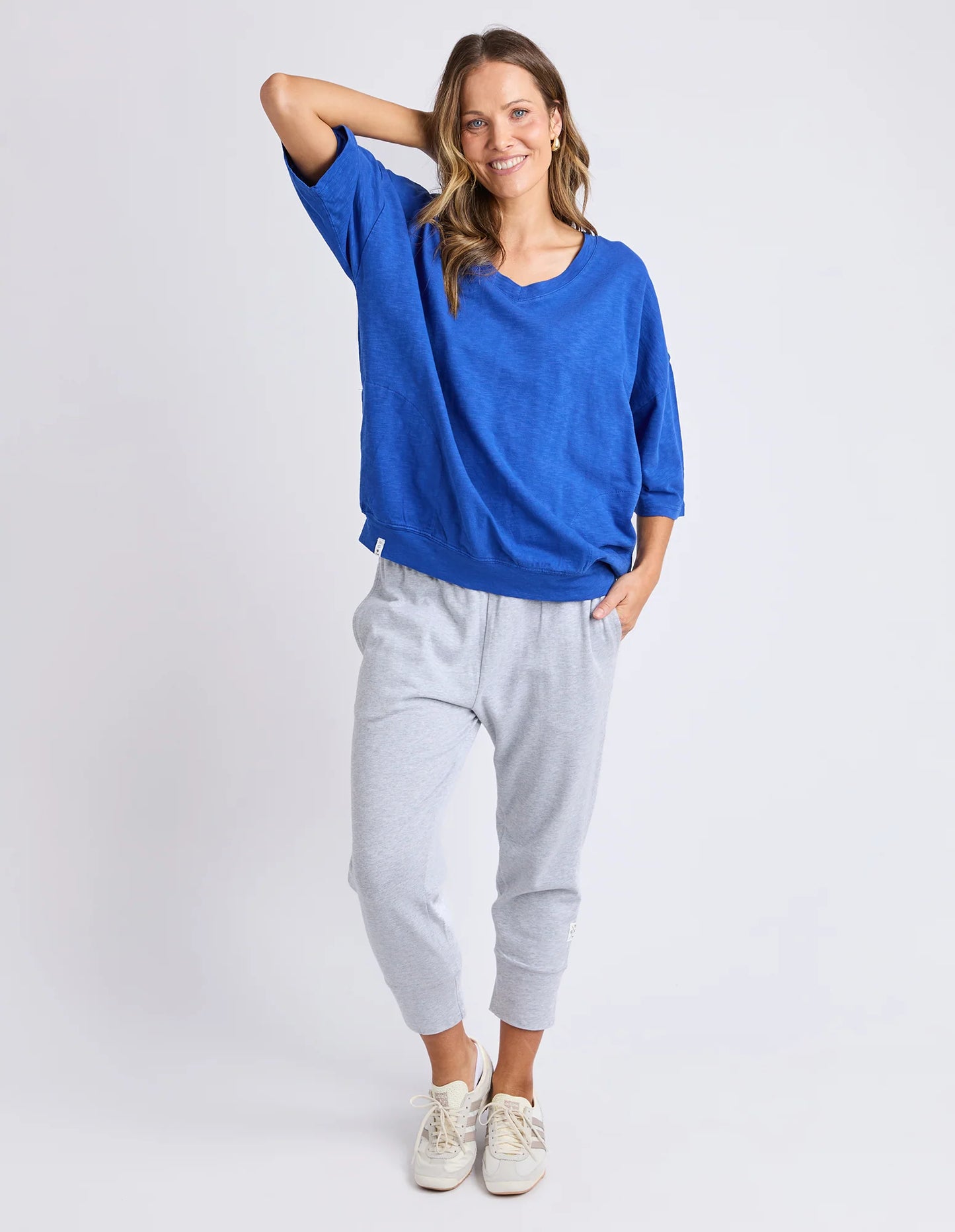 Elm Mazie Vee Tee - French Blue