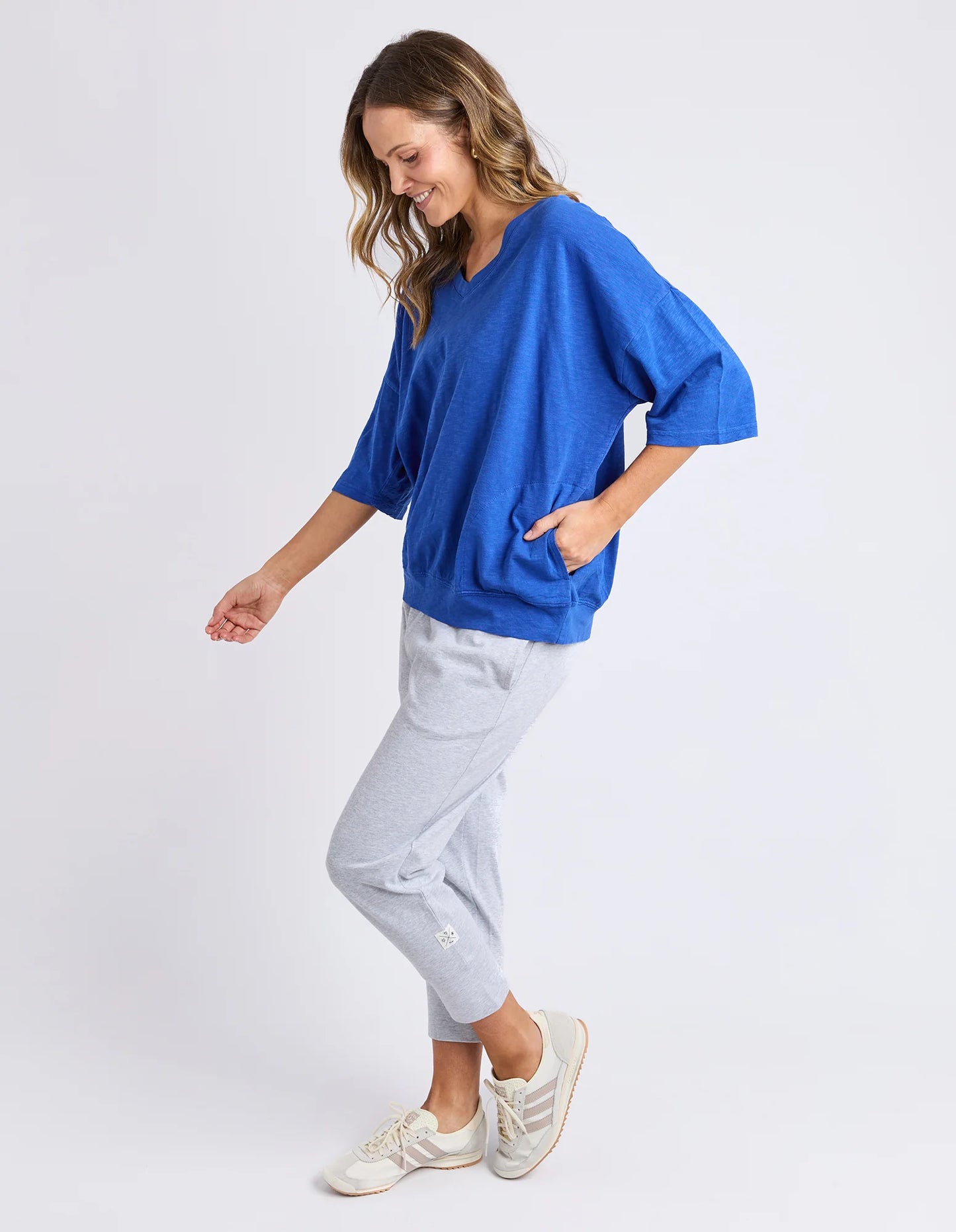Elm Mazie Vee Tee - French Blue