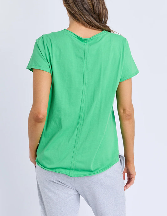Elm Pima Vee Tee - Spring Green