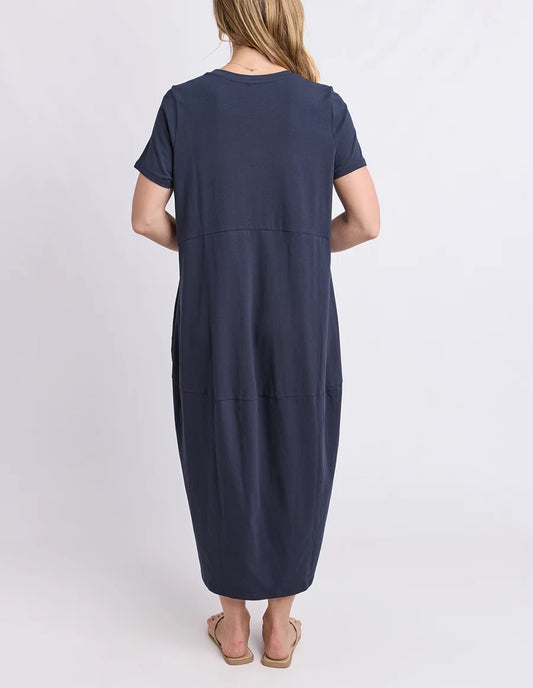 Elm Diana S/S Dress - Navy