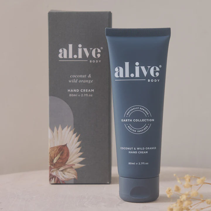 al.ive Body Hand Cream - Coconut & Wild Orange