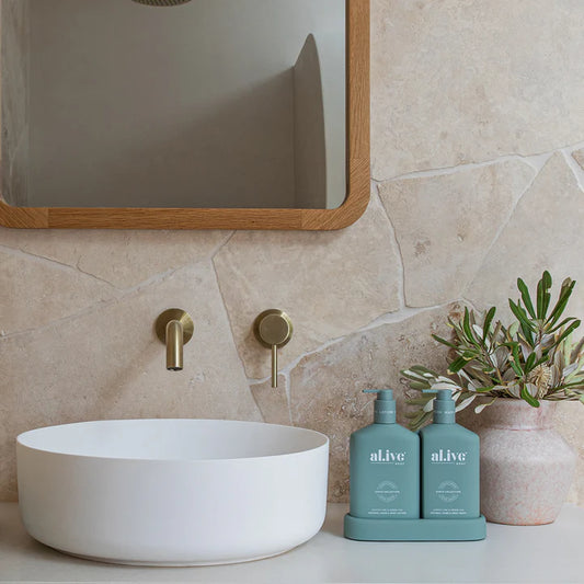 al.ive Body Lotion & Wash Duo - Kaffir Lime & Green Tea