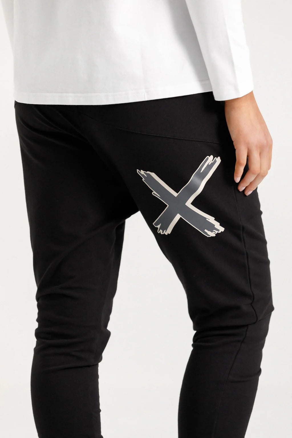 Homelee Winter Apartment Pants - Black with Shadow X
