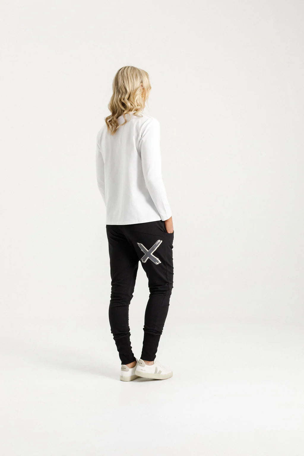 Homelee Winter Apartment Pants - Black with Shadow X