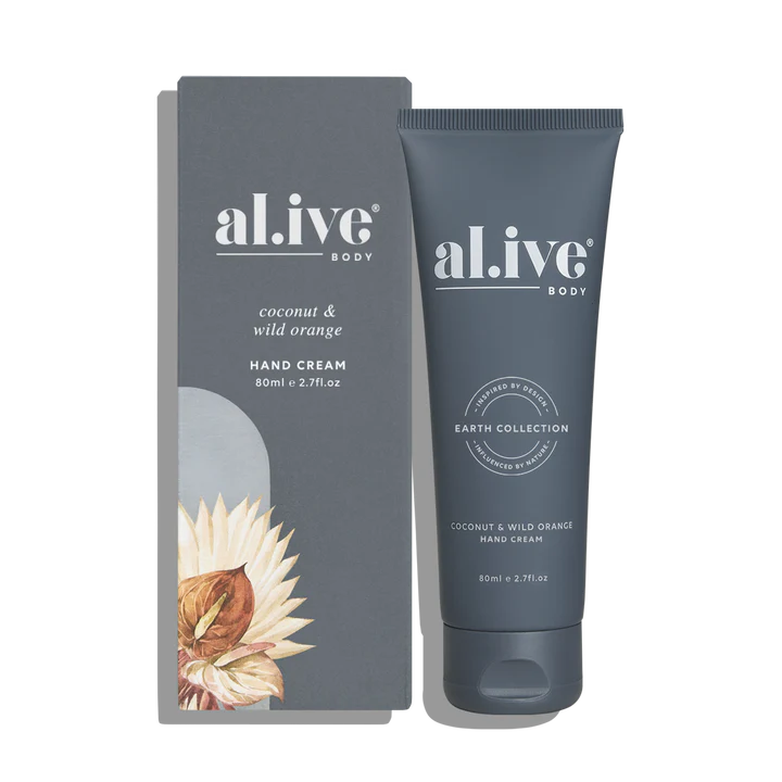 al.ive Body Hand Cream - Coconut & Wild Orange