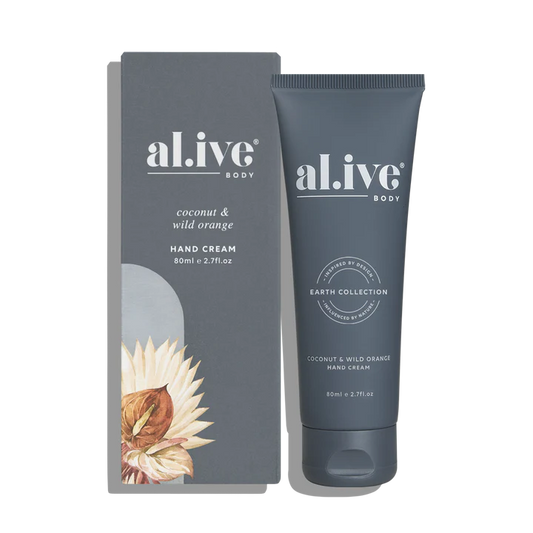 al.ive Body Hand Cream - Coconut & Wild Orange