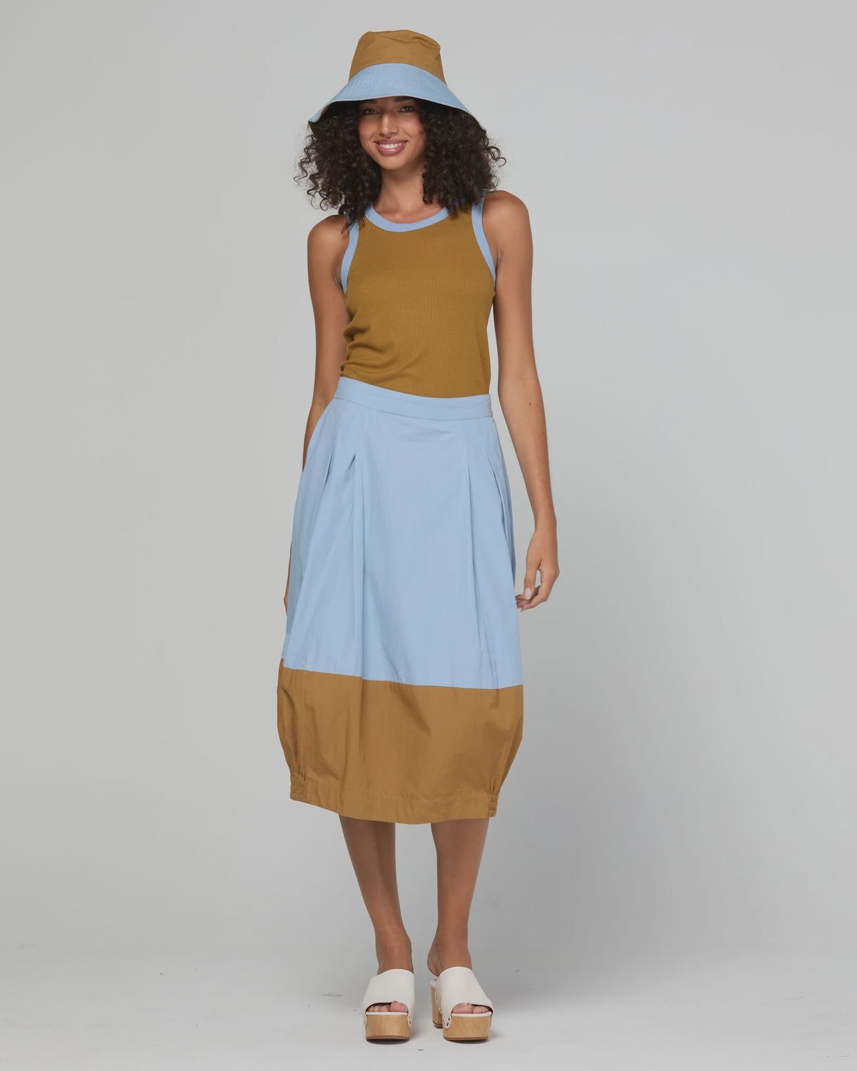 Boom Shankar Asha Skirt - Iced Chai
