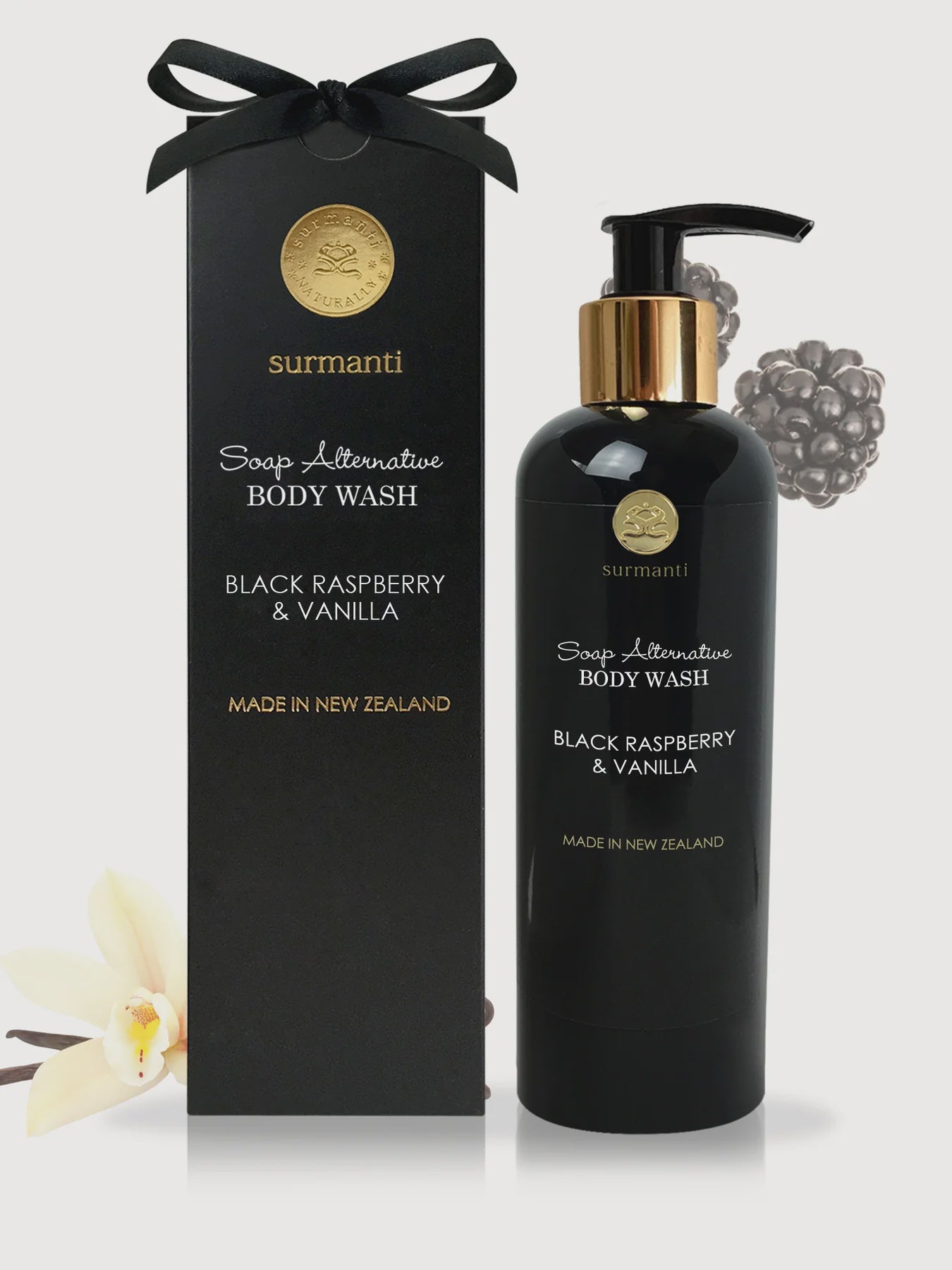 Surmanti Body Wash - Vanilla Caramel