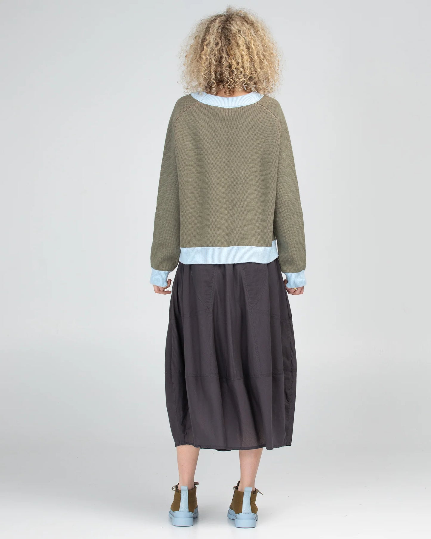 Boom Shankar Winter Guru Skirt - Slate