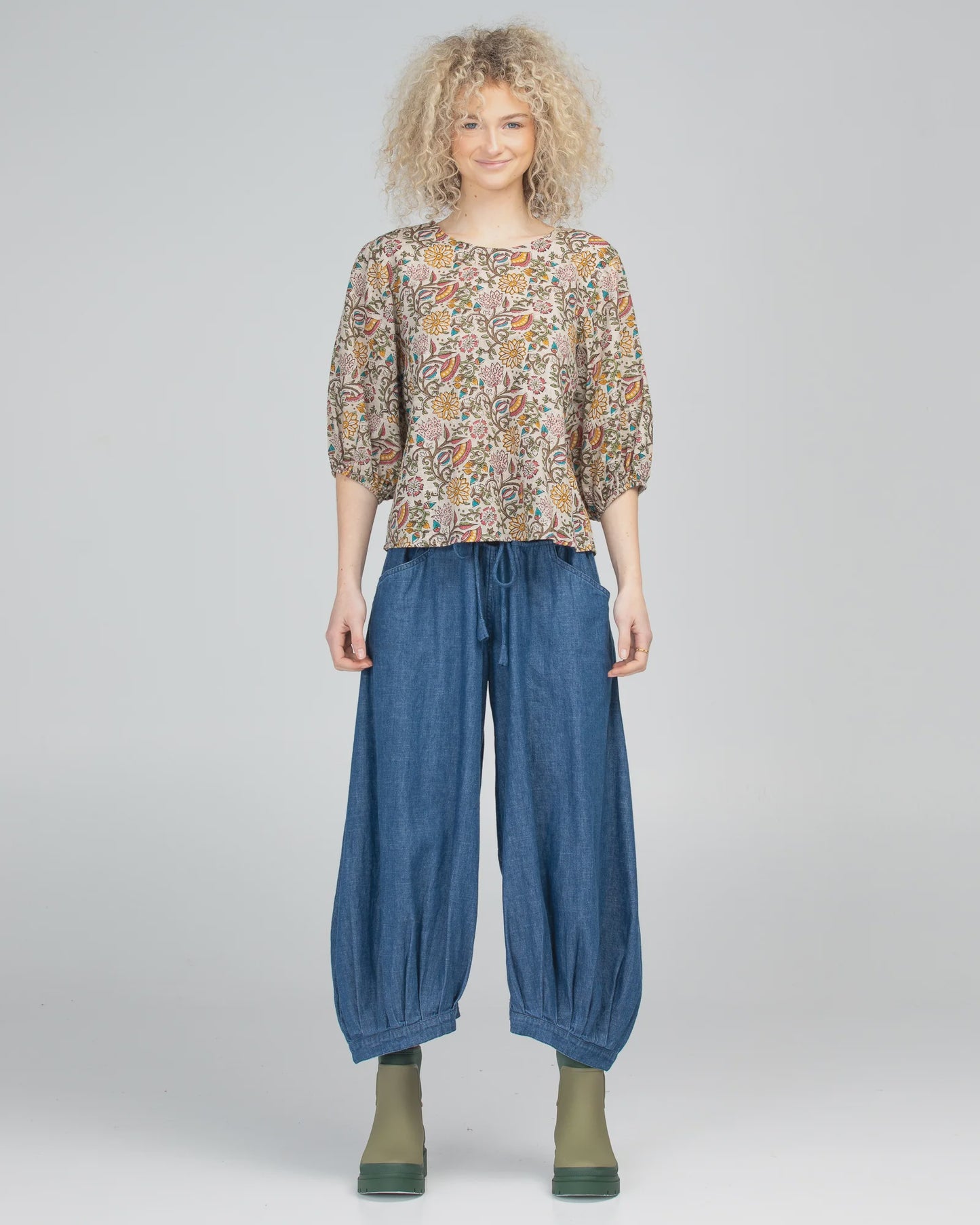 Boom Shankar Winter Guru Pant - Mid Wash Denim