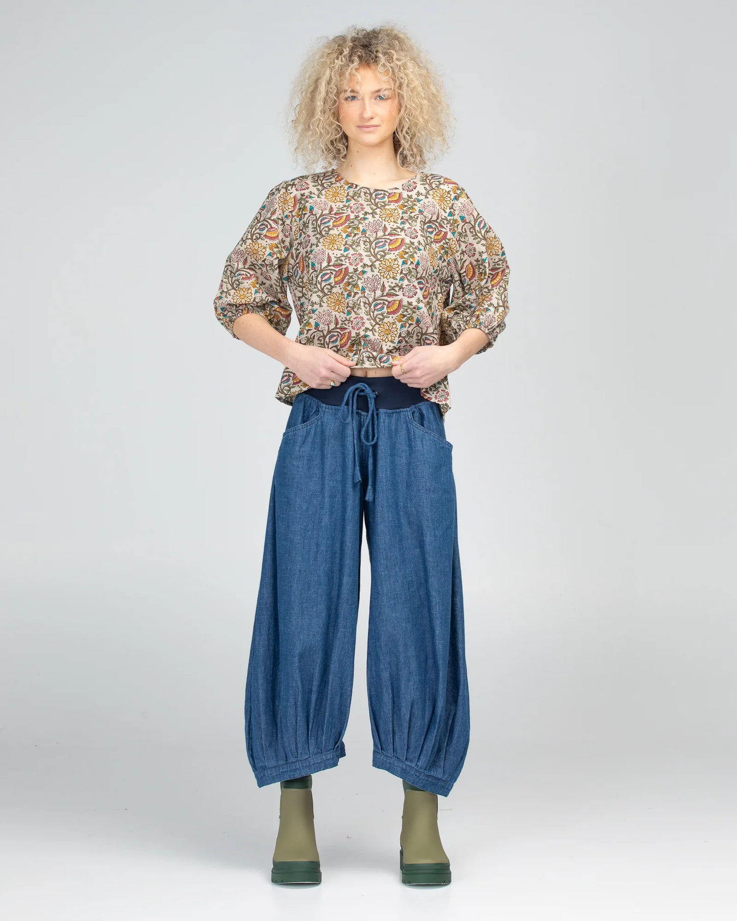 Boom Shankar Winter Guru Pant - Mid Wash Denim