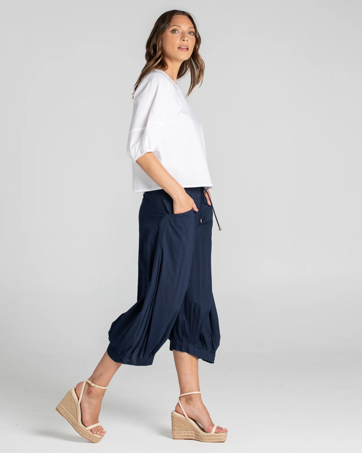 Boom Shankar Guru Basic Pants - Navy