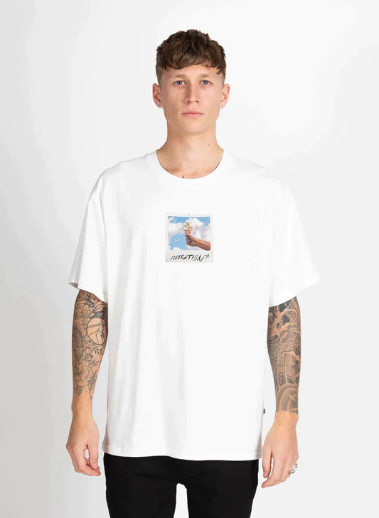 Federation Our Tee White Polaroid - Ice Cream