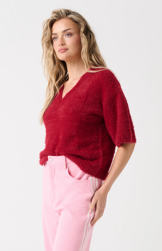 Cartel & Willow Mia Knit - Raspberry
