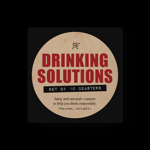 Defamations Drinking Solutions Coasters
