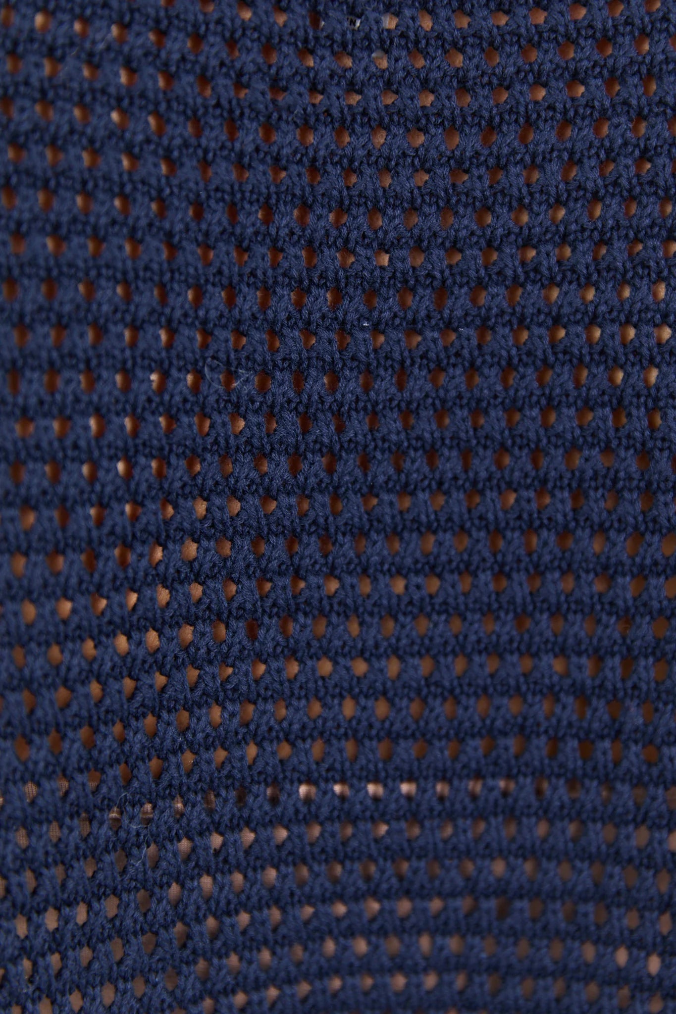 Re:Union Label Dawn Crochet Knit Jumper - Ink