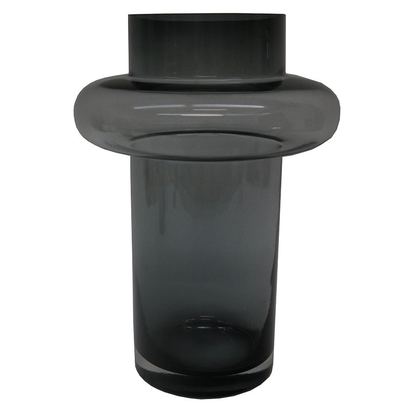 Le Forge Sienna Collar Smoke Vase 30cm