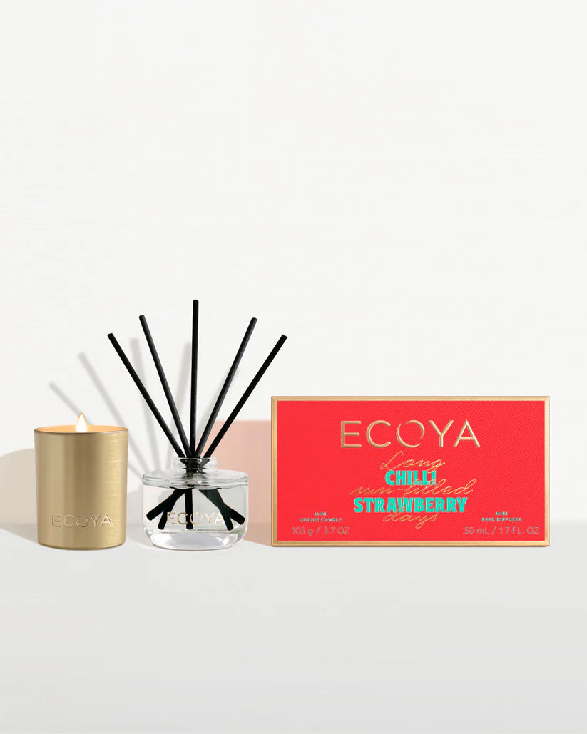 Ecoya Mini Gift Set Hoilday Collection - Chiili Strawberry
