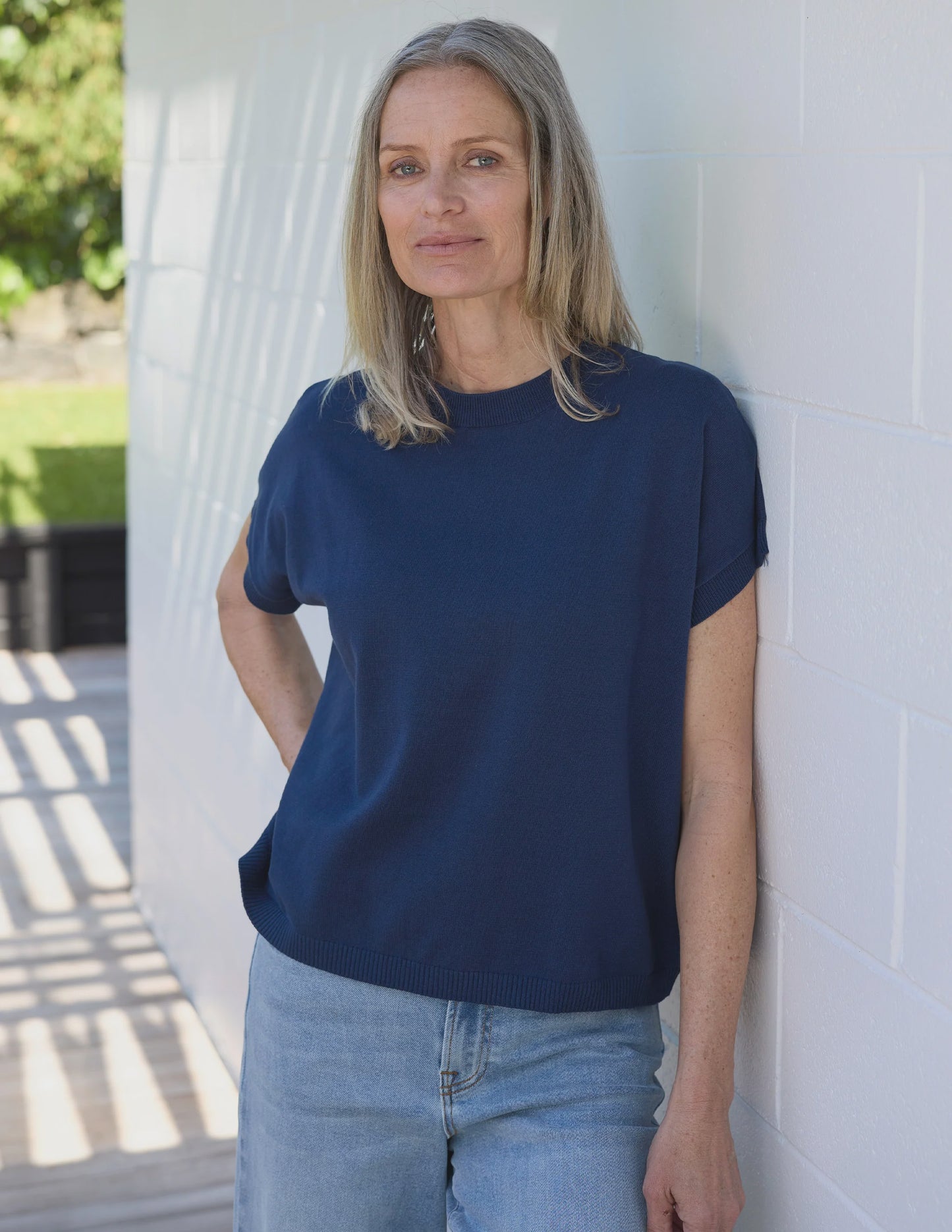 Stella + Gemma Gwen Tee - Navy
