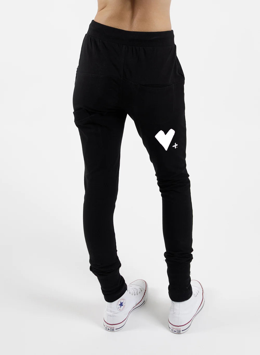 Federation Escape Trackies Black - With Love White