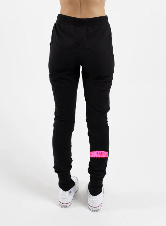 Federation Escape Trackies - Black Banana Cat