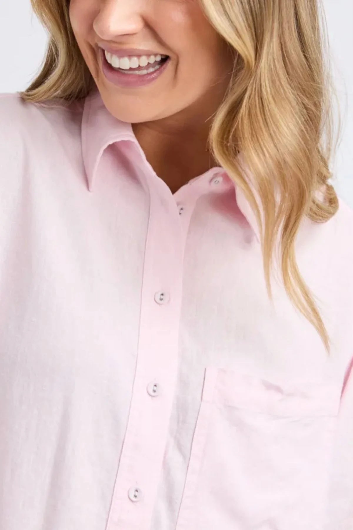 Foxwood Leah Shirt - Pale Pink