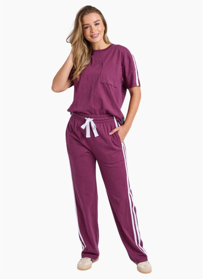 Foxwood Power Pant - Plum