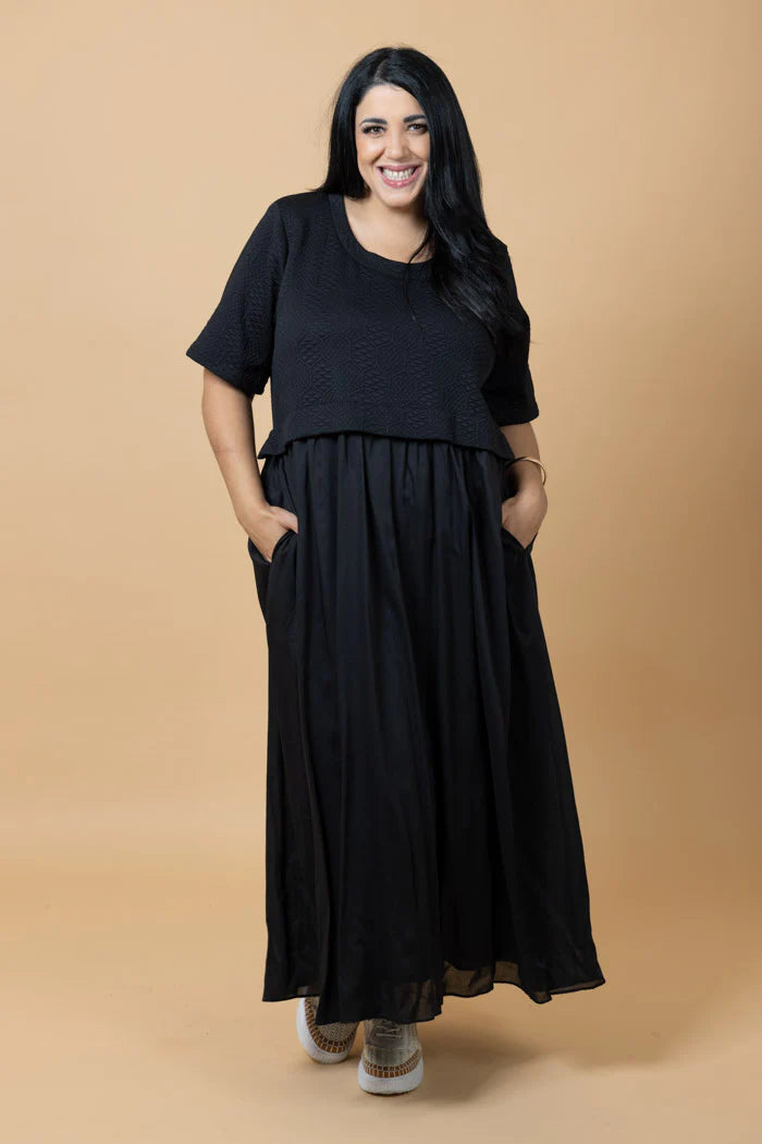 Charlo Greta Dress - Black