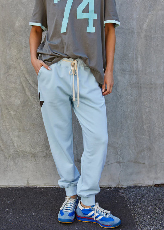 Hammill & Co Vintage Western Track Pant - Powder Blue