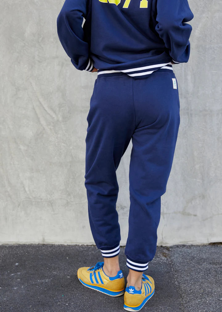 Hammill & Co 74 Sport Trackpant - Navy/Yellow