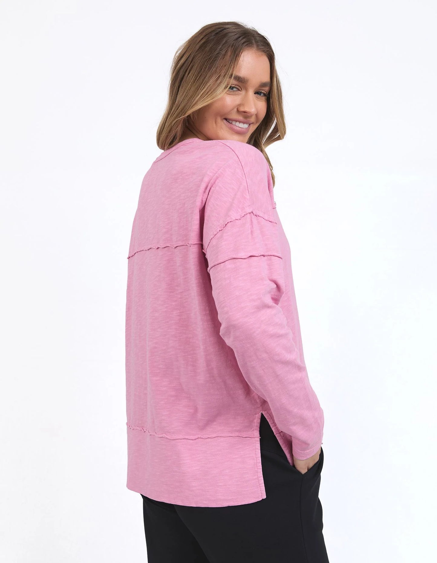 Foxwood Jayne Throw on Top - Rose