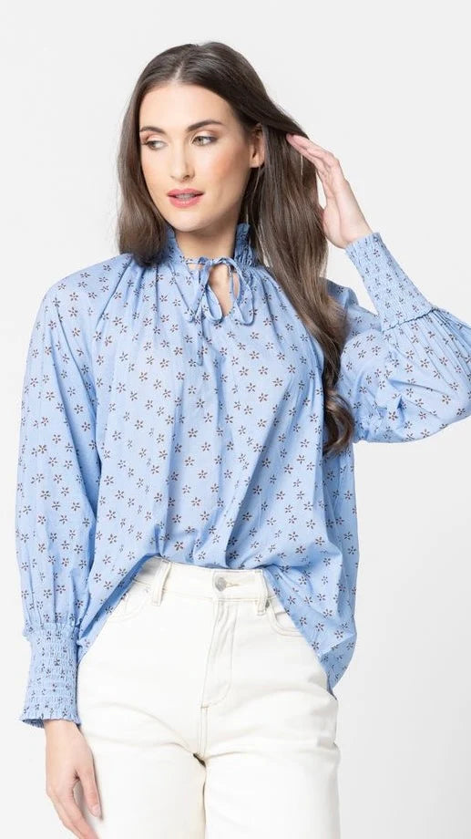 Leila + Luca Encourage Top - Denim Daisy