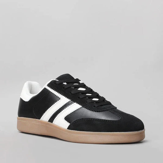 Le Sansa Jasper Sneaker - Black/White
