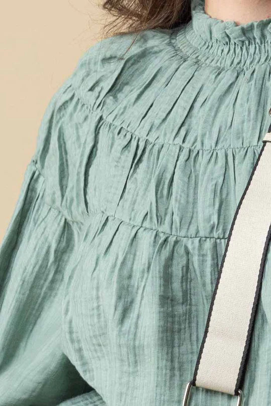 Charlo Jontee Long Sleeve Top - Sage