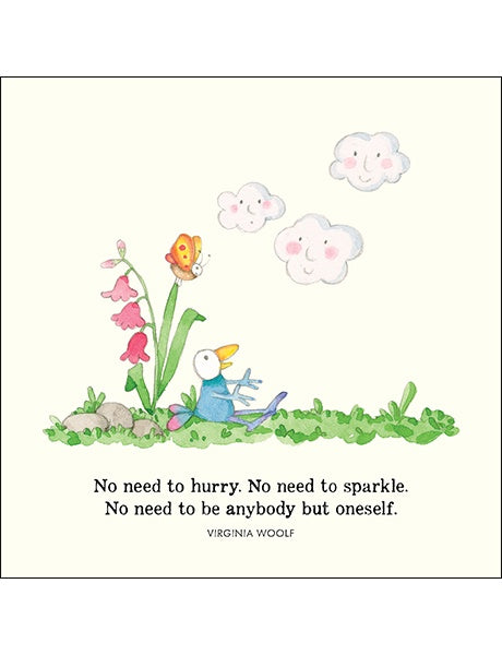 Twigseeds Card No need to hurry