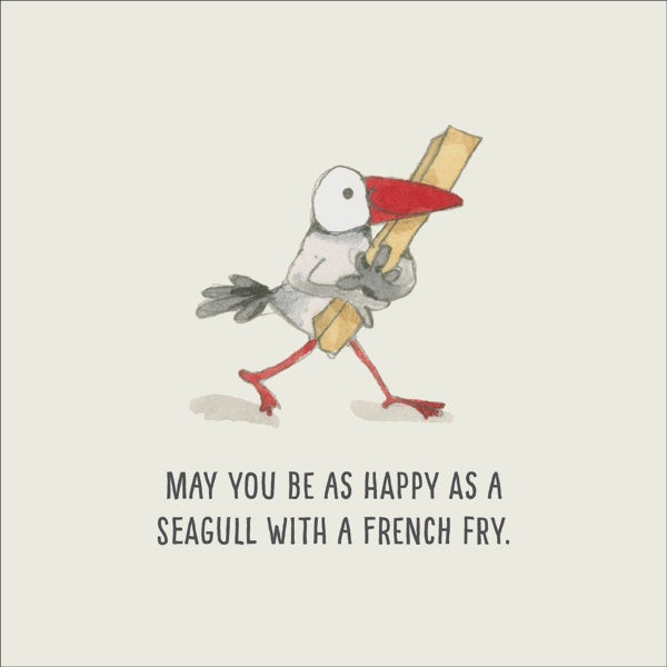Twigseeds Card - Happy as a Seagull