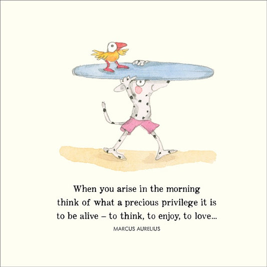 Twigseeds Card When you arise in the morning