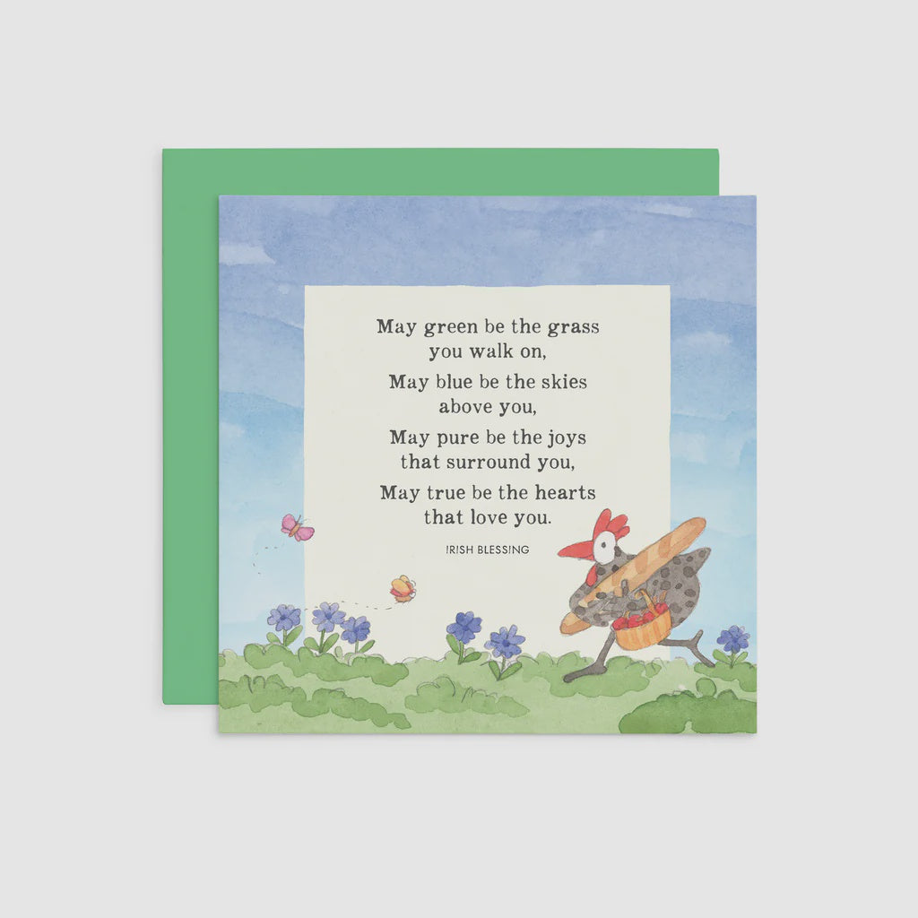 Twigseeds Card May green be the Grass