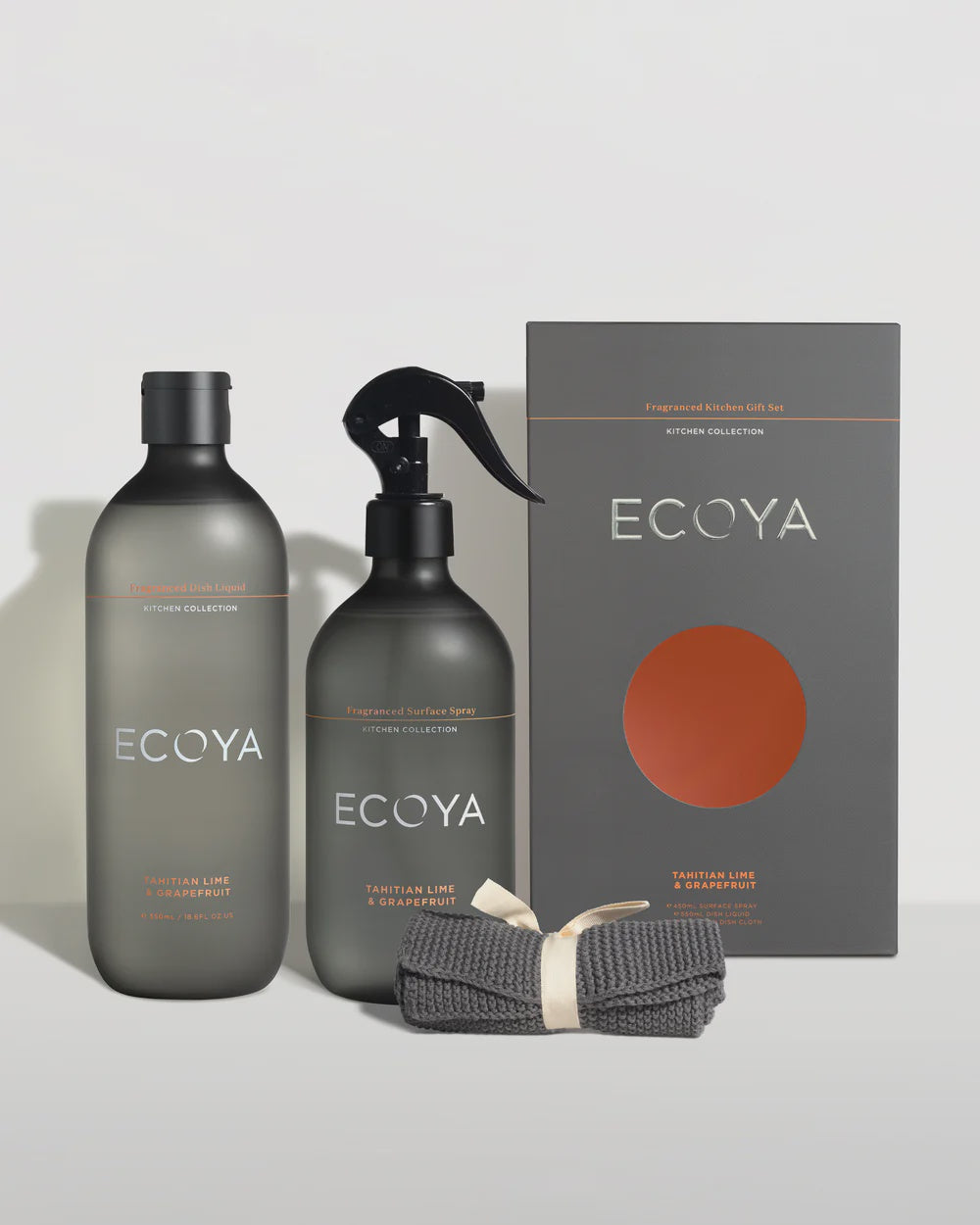 Ecoya Tahitian Lime & Grapefruit Kitchen Gift Set