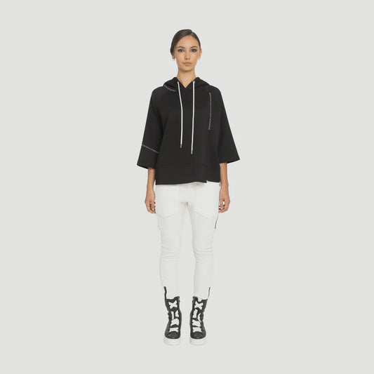 Bone & Arrow Noliv Hoodie - Black