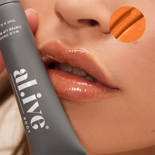 al.ive Body Tinted Lip Butter - Wild Orange
