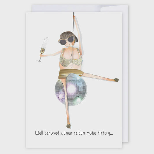 icandy card - Well behaved women