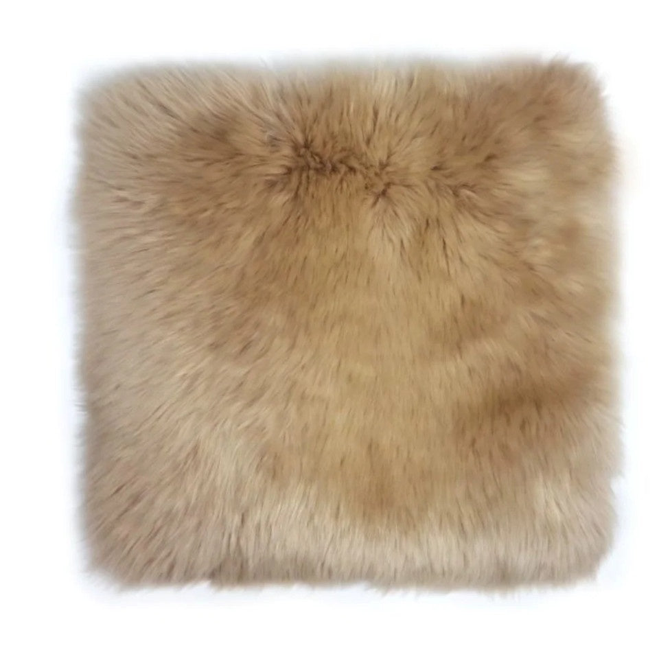 Fibre Longwool Sheepskin Seat Plate Square • Nappa