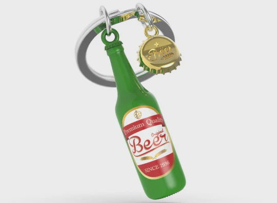 Stellar Haus Metalmorphose Keyring - Beer